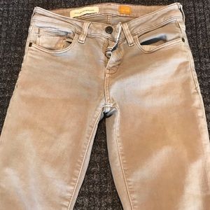 Anthropologie Tan Jeans - Size 26